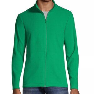 Lands' End Thermafleece Jacket 2XL XXL Green
